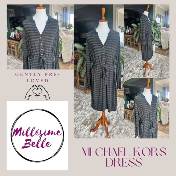 Michael Kors Striped Dress - Picture 3 of 8